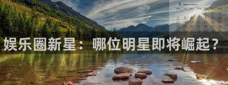 杏宇：娱乐圈新星：哪位明星即将崛起？