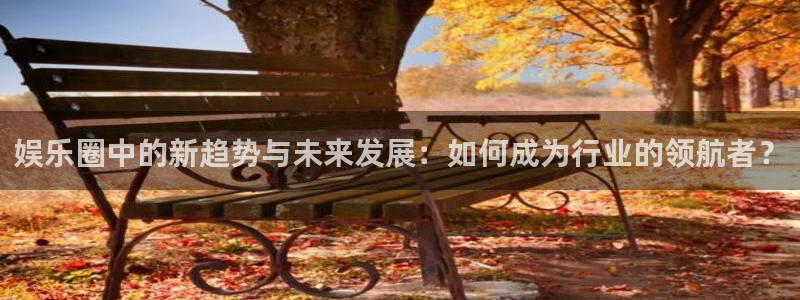 杏宇在线：娱乐圈中的新趋势与未来发展：如何成为行业的领航者？