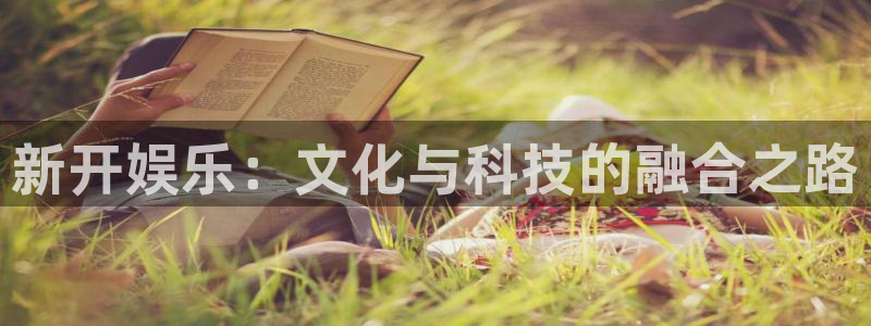 杏宇代理：新开娱乐：文化与科技的融合之路